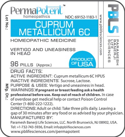 Cuprum Metallicum 6c (Cuprum Metallicum 6c)